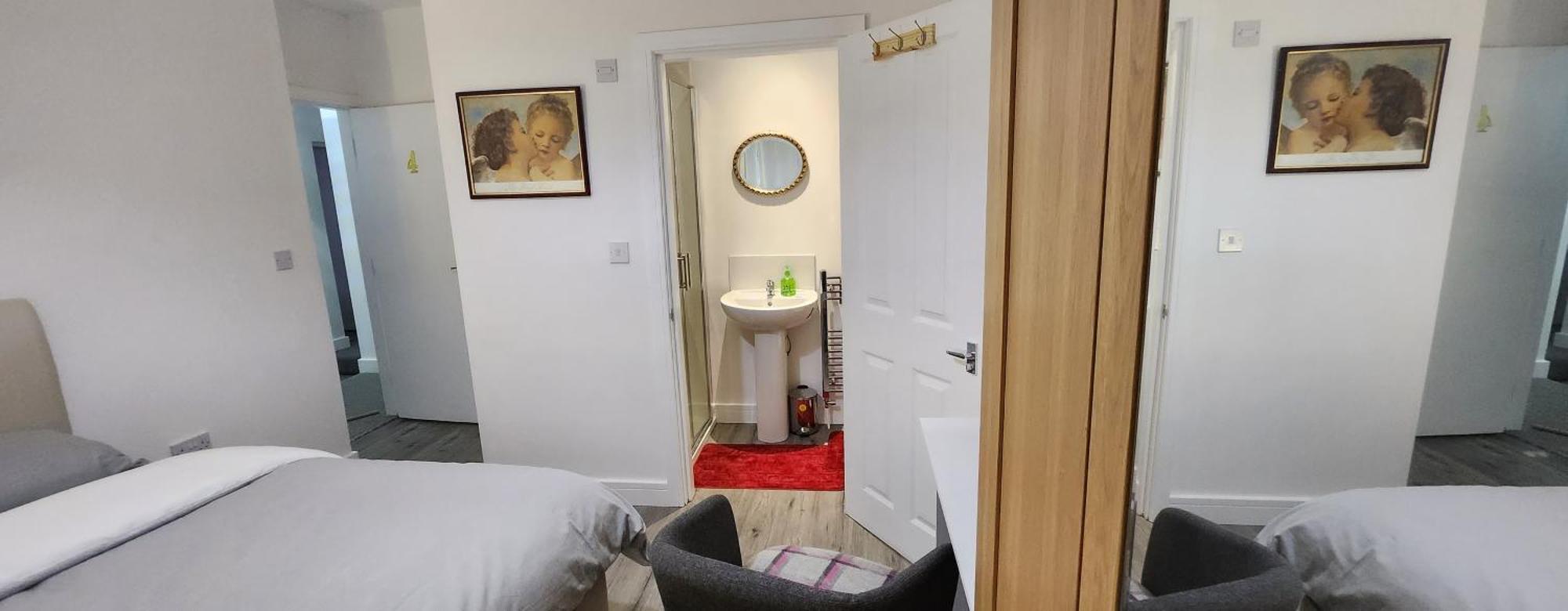 White House Ensuite Double Bedroom Warrington  Exterior foto